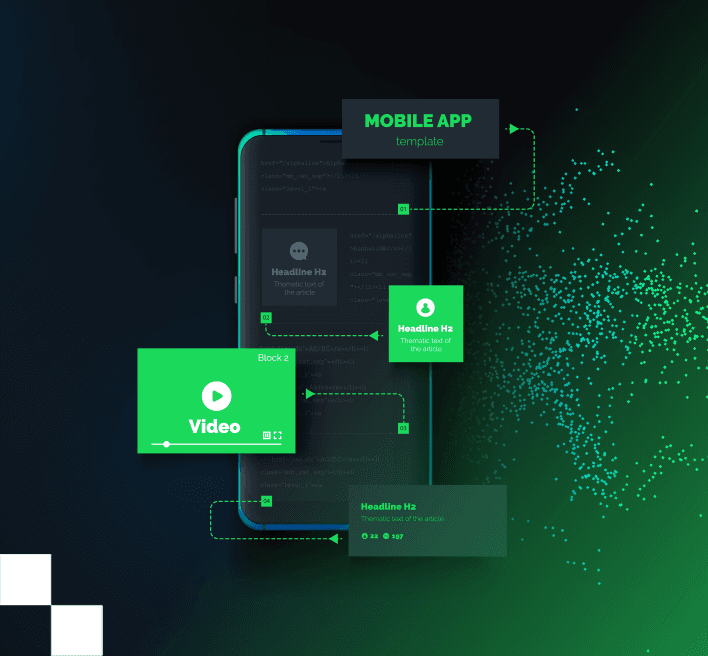 Illustration zu UX-Design und Design-Systeme